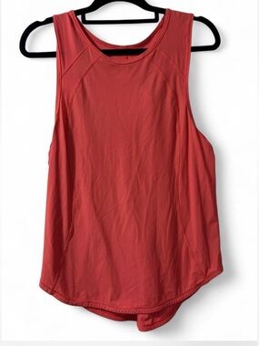 Women’s Pinkish-Red Sleeveless Active Tank Top - Lightweight Performance